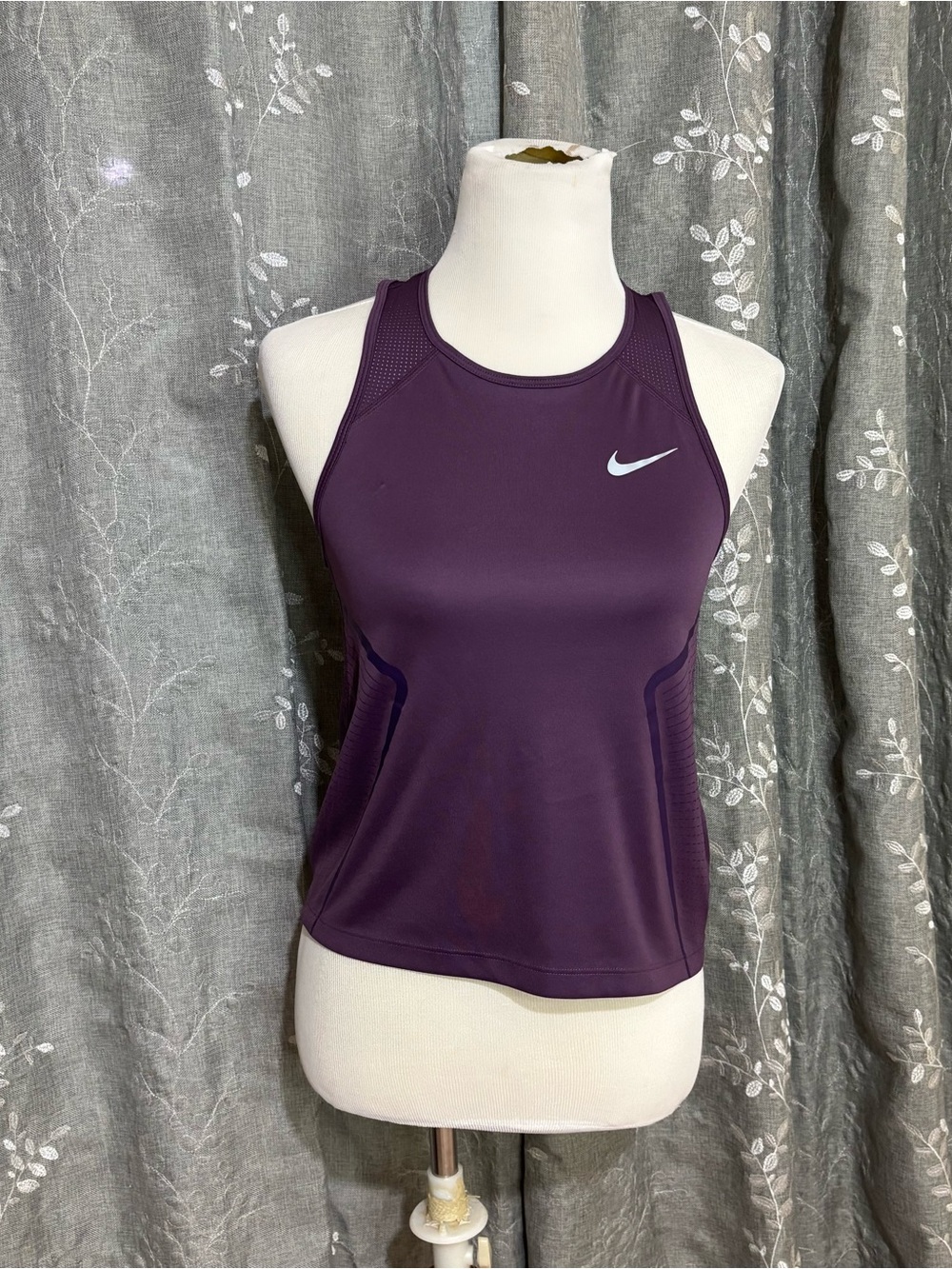 Nike Deep Purple Racerback Performance Tank